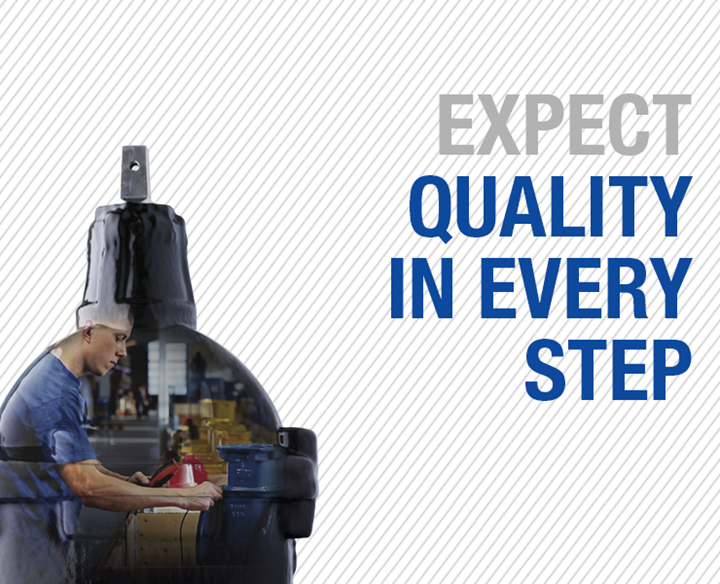 Expect quality in every step